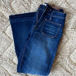 Madewell Cali patch pocket jeans 28 Tall